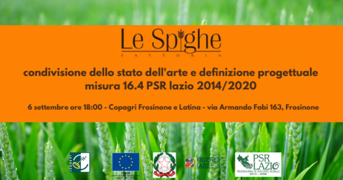 Misura 16.4 PSR Lazio 2014/2020